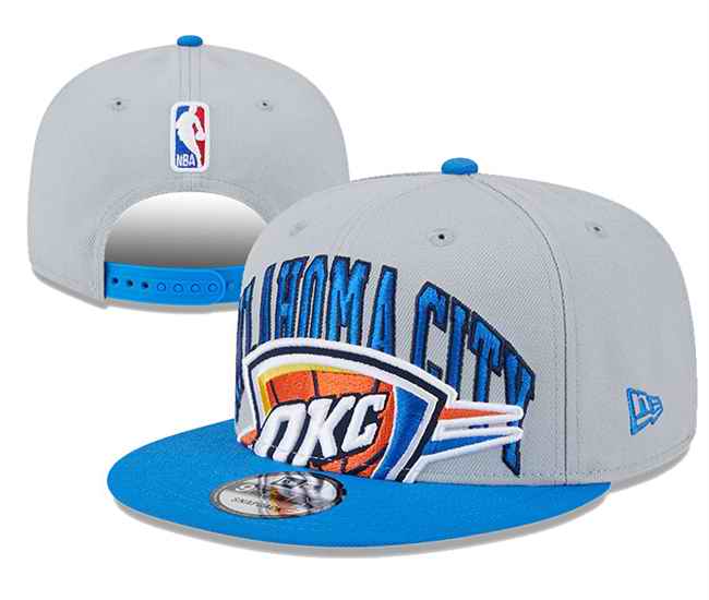 Oklahoma City Thunder Stitched Snapback Hats 007