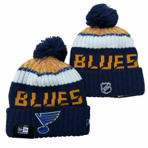 St. Louis Blues Knit Hats 003