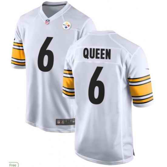 Men Pittsburgh Steelers 6 Patrick Queen Black 2023 F U S E Vapor Untouchable Limited Stitched Football Jersey