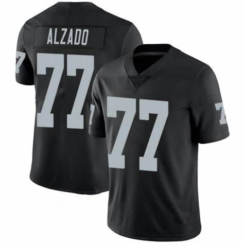 Men Las Vegas Raiders #77 Lyle Alzado black limited jerseys