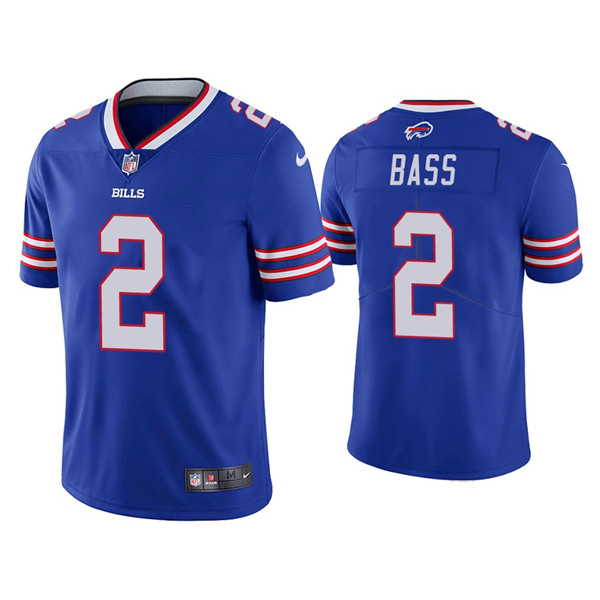 Buffalo Bills #2 Tyler Bass Limited Blue jersey