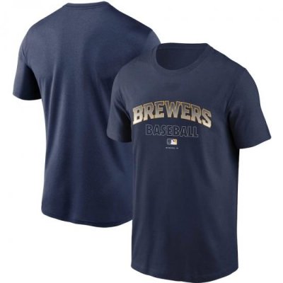 Milwaukee Brewers Men T Shirt 001