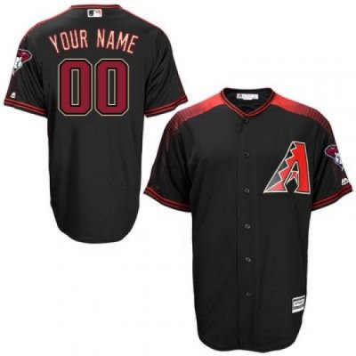 Men Women Youth All Size Arizona Diamondbacks Blank Black Brick New Cool Base Customized Jersey