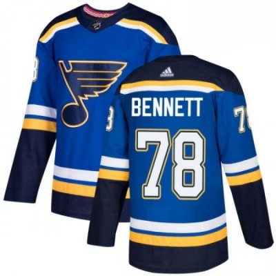 Youth Adidas St Louis Blues 78 Beau Bennett Premier Royal Blue Home NHL Jersey