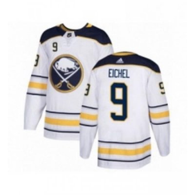 Youth Adidas Buffalo Sabres 9 Jack Eichel Authentic White Away NHL Jersey