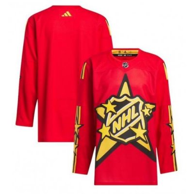 Men All Star Game 2024 Red Primegreen Stitched Hockey Jersey