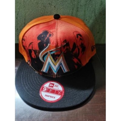 Miami Marlins Snapback Cap 24E11