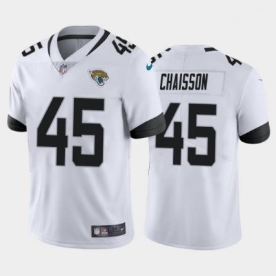 Youth Nike Jaguars 45 K 27Lavon Chaisson White Youth 2020 NFL Draft First Round Pick Vapor Untouchable Limited Jersey