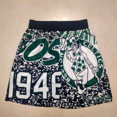 Boston Celtics Basketball Shorts 014