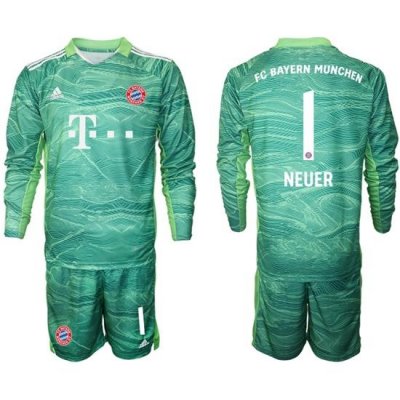 Men Bayern Long Sleeve Soccer Jerseys 554