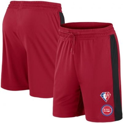 Men Detroit Pistons Red Shorts