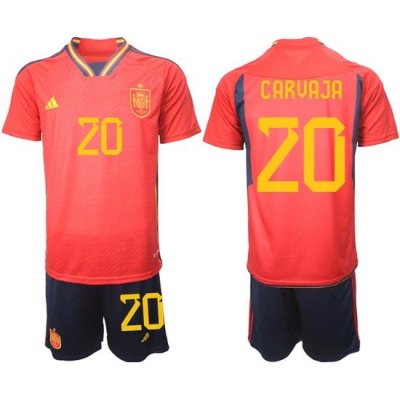 Men FIFA 2022 Spain Soccer Jersey 004