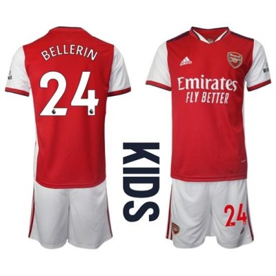 Kids Arsenal Soccer Jerseys 004