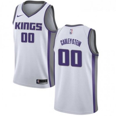 Womens Nike Sacramento Kings 0 Willie Cauley Stein Authentic White NBA Jersey Association Edition