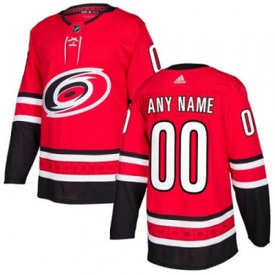 Men Women Youth Toddler Red Jersey - Customized Adidas Carolina Hurricanes Home