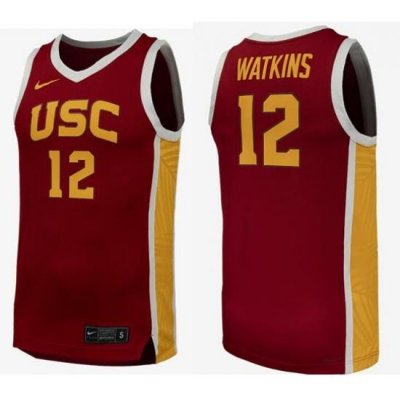 USC JuJu Watkins #12 Red Basketball Jersey