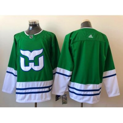 Men Hartford Whalers Blank Adidas 2020 21 Reverse Retro Alternate NHL Jersey