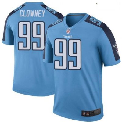 Youth Tennessee Titans 99 Jadeveon Clowney Light Blue Vapor Untouchable Limited Jersey