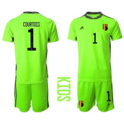 Kids Belgium Short Soccer Jerseys 023