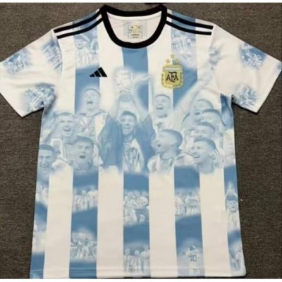 Argentina Thailand Soccer Jersey 610