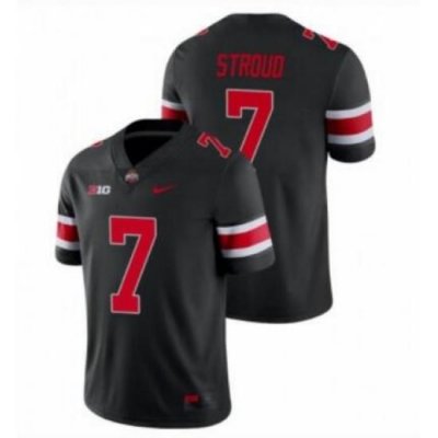 Men Ohio State Buckeyes C.J.Stroud Black Game Men'S Jersey