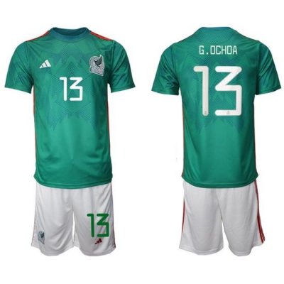 Men FIFA 2022 Mexico Soccer Jersey 039