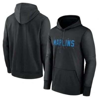 Men Seattle Mariners Black Pregame Performance Pullover Hoodie