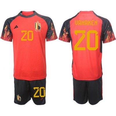 Men FIFA 2022 Belgium Soccer Jersey 005