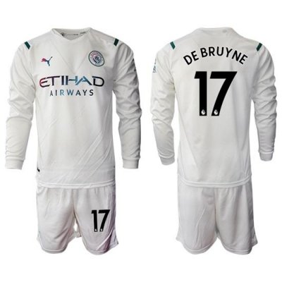 Men Manchester City Long Sleeve Soccer Jerseys 527