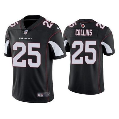 Youth Arizona Cardinals 25 Zaven Collins Black Vapor Untouchable Limited Stitched NFL Jersey