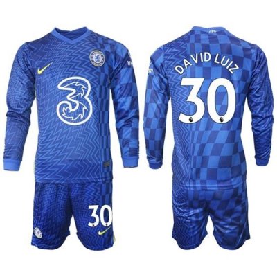 Men Chelsea Long Sleeve Soccer Jerseys 511