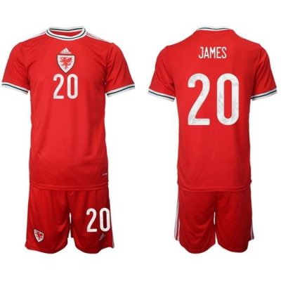 WALES 2022 World Cup Soccer Jersey #20 JAMES