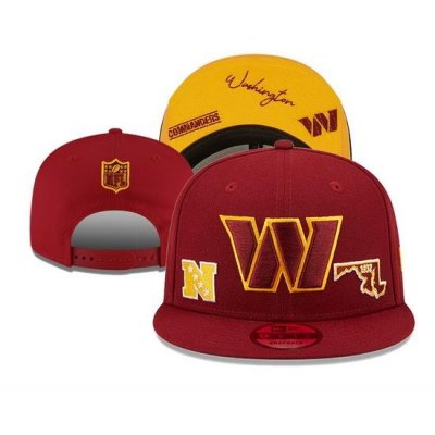 Washington Commanders Snapback Hat 24E02