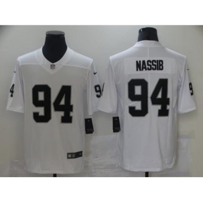 Nike Raiders 94 Carl Nassib White Vapor Untouchable Limited Jersey