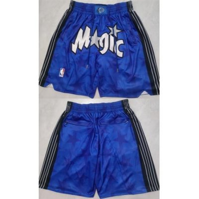 Men Orlando Magic Blue Shorts