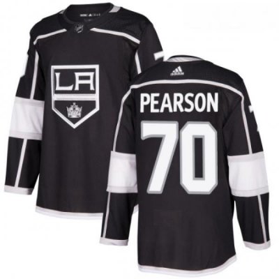 Youth Adidas Los Angeles Kings 70 Tanner Pearson Authentic Black Home NHL Jersey