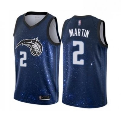 Youth Orlando Magic 2 Jarell Martin Swingman Blue Basketball Jersey City Edition