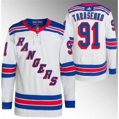 Youth New York Rangers 91 Vladimir Tarasenko White Stitched Jersey