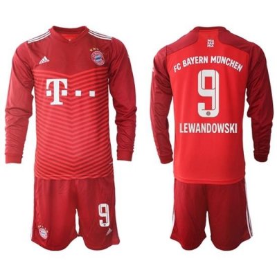 Men Bayern Long Sleeve Soccer Jerseys 547