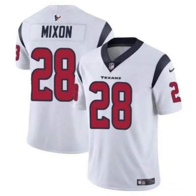 Youth Houston Texans 28 Joe Mixon White Vapor Untouchable Limited Stitched Football Jersey