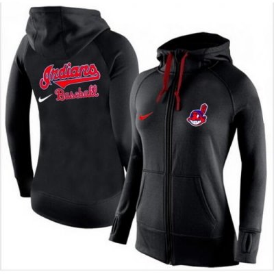 Cleveland Indians Women Hoody 004