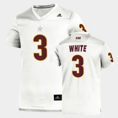 Men Arizona State Sun Devils Rachaad White Replica White Football Jersey