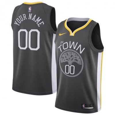 Men Women Youth Toddler Golden States Warriors Customized Jersey 006