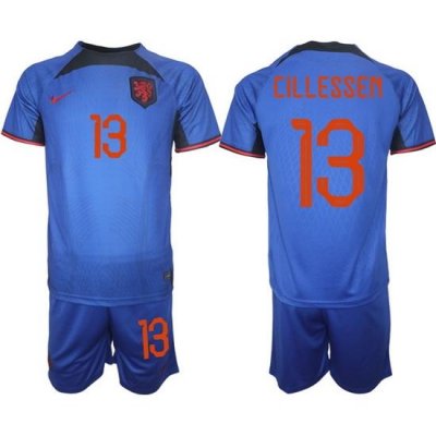 Men FIFA 2022 Netherlands Soccer Jersey 047